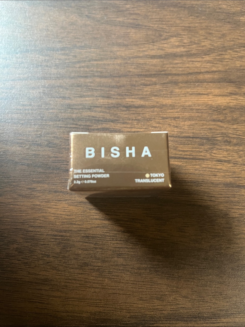 ISH Setting Powder Compact - Brown Packaging